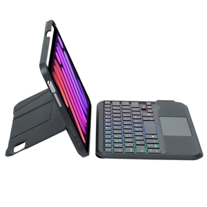 Nuova Custodia Tastiera Wireless Magic Full-Size per <span class=keywords><strong>iPad</strong></span> <span class=keywords><strong>Mini</strong></span> 7/A17 Pro <span class=keywords><strong>Mini</strong></span> 6 8.3" con Supporto Flottante a Sbalzo e Touchpad Retroilluminato RGB - Product Image 4