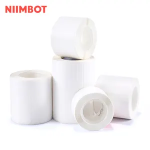 Niimbot B3S/B21 thermal label paper waterproof label paper color transparent label stickers
