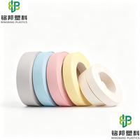 Bande de chant en PVC massif Mingbang résistante à l'usure et anti-jaunissement pour accessoires de mobilier d'hôtel et d'appartement