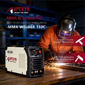 Apexyn 220v <span class=keywords><strong>Soldadora</strong></span> Portátil de Hierro Fundido para Uso Doméstico, Inversor IGBT de 160A, Mini <span class=keywords><strong>Soldadora</strong></span> de Arco Portátil - Product Image 5
