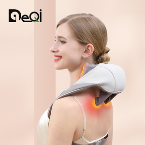 DQ-350 électrique shiatsu dos cou et épaule masseur chauffage pétrissage taraudage masseur cou masseur - Product Image 4