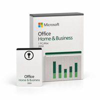 Office 2024 Home & Business untuk PC Keycard Box-100% Aktivasi Online Stok Tersedia Pengiriman Cepat