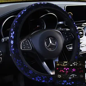 Factory Outlet Multi Colors Fashion Custom Steering Wheel Cover Wholesale Car Steering Wheel Cover