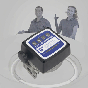 Hj高精度4桁機械式可変面積式オイルフローメーターカウンターFM-150 OEM金属ネジ工業用10-120 LPM 1 - Product Image 3