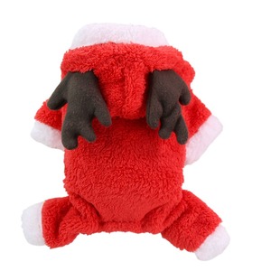 Ropa navideña para mascotas Yuchain para perros pequeños, medianos y grandes, abrigos de algodón estilo Teddy, reno y oso para otoño e invierno - Product Image 6