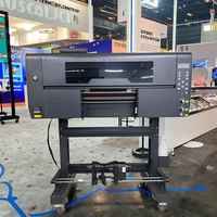 Mesin Printer UV DTF Ukuran Desktop A3 untuk Pembuatan Stiker Label Telur Fleksibel, Otomatis Kecepatan Tinggi Roll to Roll untuk Pakaian Kustom