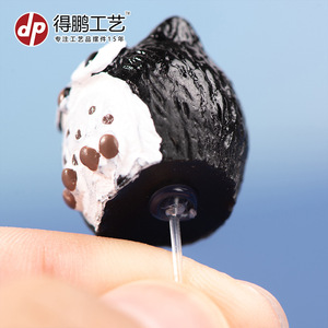 Épingles de fixation en plastique transparent Depeng Handicrafts, diamètre de la tête de 6 mm, pour ornements de poupées, matériaux de bricolage - Product Image 4