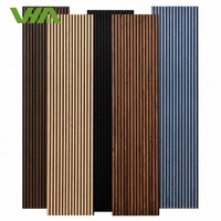 Panneaux acoustiques insonorisants professionnels en placage de chêne MDF avec support en feutre PET, écologiques, pour l'extérieur, salon, chambre à coucher