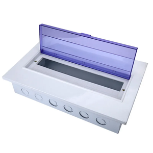 Boîte de distribution métallique personnalisable 12 voies PZ30 en plastique écran transparent sortie de disjoncteur d'équipement électrique commande de commutateur en acier - Product Image 5