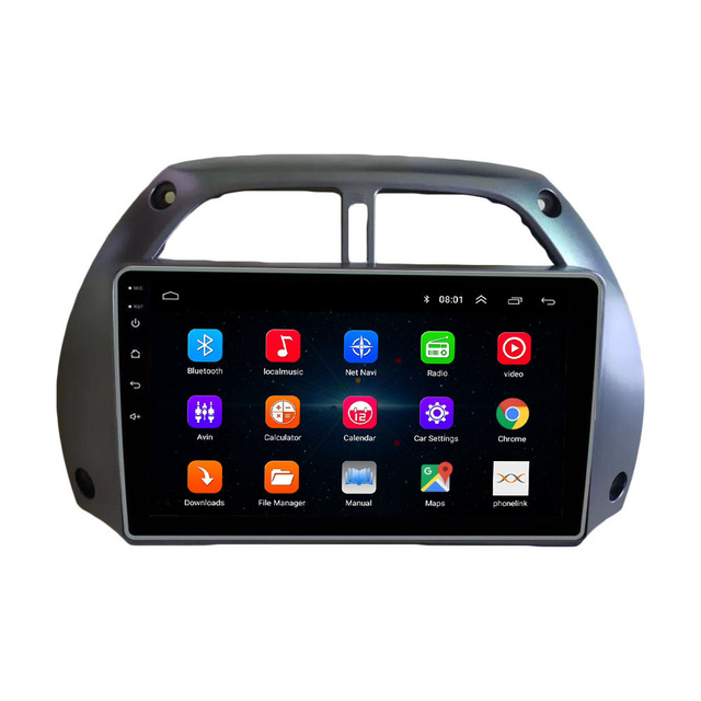 For Toyota RAV4 2001-2016 Radio Headunit Device 2 Double Din Quad Octa-Core Android Car Stereo GPS Navigation Carplay