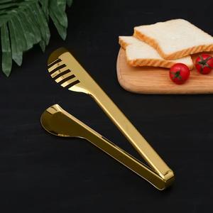 Kitchen Gadgets Metal Food Clip Hotel Service Stainless Steel Bread <strong>Cake</strong> Tools Clamp Steak Pliers Multi-function Barbecue <strong>Tongs</strong> - Product Image 5