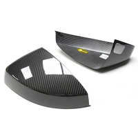 Couvercle de boîtier de miroir collé en fibre de carbone sèche A3 RS3 S3 pour Audi
