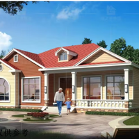Villa en acier léger favorable à l'environnement d'installation rapide pour la construction à la maison rêveuse