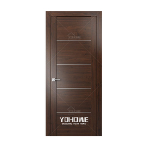 Proveedor Chino de Puertas Interiores de Madera Maciza, Diseño Moderno, Puertas de Madera de Alta Calidad para la Venta, Puerta de Hotel - Product Image 4
