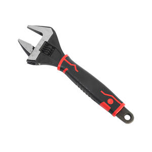 Llave Inglesa Ajustable de Acero al Carbono con Mordazas Dentadas y Mango Antideslizante para Uso en Fontanería y Bricolaje - Product Image 1