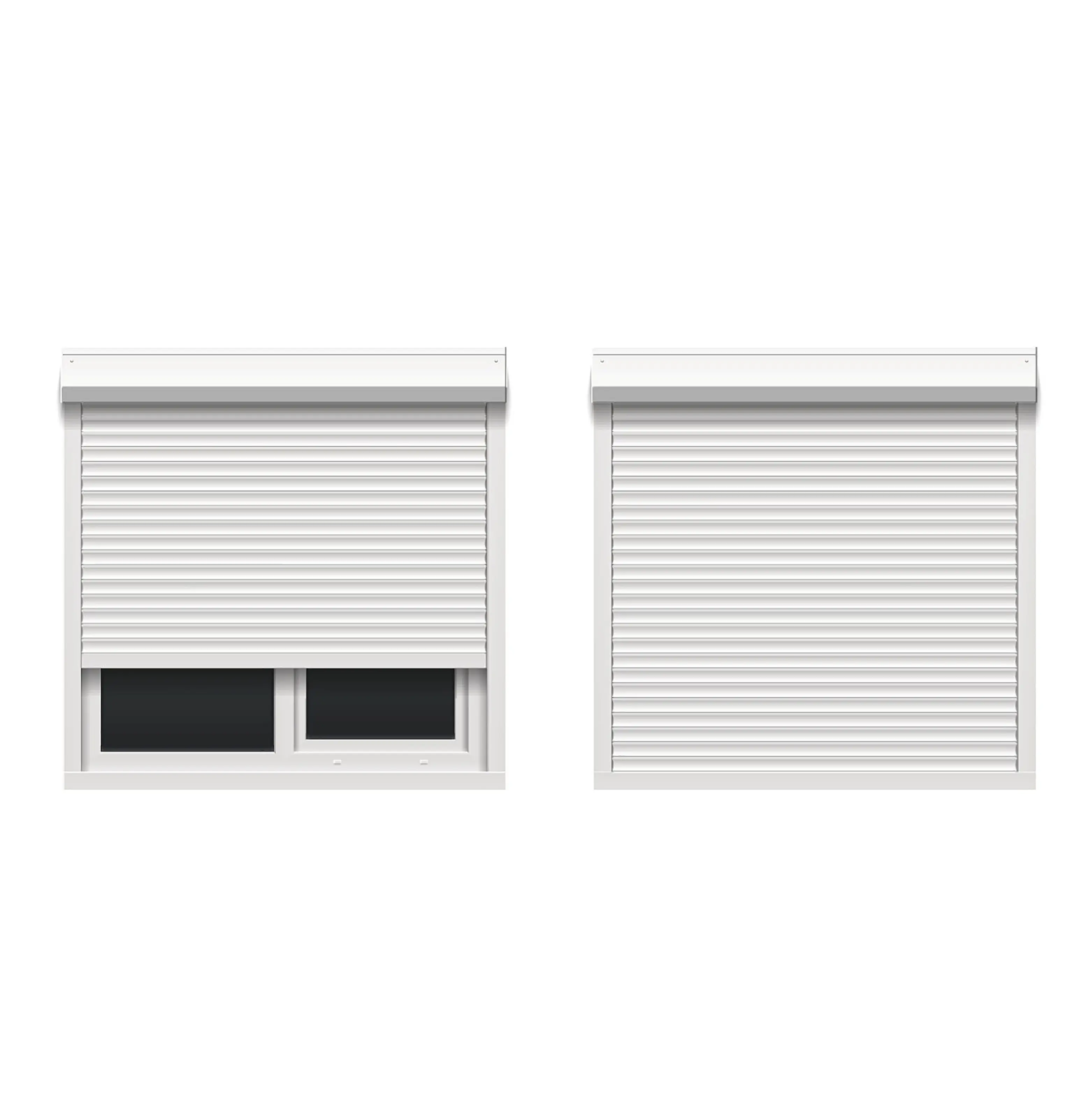 Wifi Motorized Aluminium Sliding Bulletproof Louvered Storm Windows Shutters