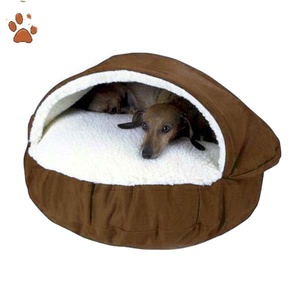Lit pour animaux de compagnie, chat ou chien, en fourrure chauffante, luxueux, confortable, portable, personnalisé, pour l'intérieur, vente en gros - Product Image 3