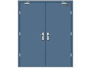 Portes en acier résistantes au feu 30-180 minutes Caractéristique de prévention des incendies Acier inoxydable fini <span class=keywords><strong>Verre</strong></span> Autre genre de porte - Product Image 4