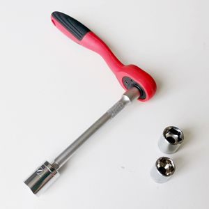Lixin 35 Piece 1/4 Inch Metric <b>Socket</b> Set Ratchet Tool Kit With Bits And <b>Extension</b> Bar For Home Use - Product Image 3