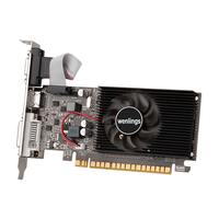 Kartu grafis GT610-64Bit GDDR3 2GB VGA/DVI Untuk harga pabrik Game & bangunan PC kantor