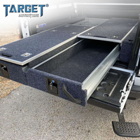 Système de rangement à tiroirs pour véhicule, idéal pour le camping, les voyages en plein air et les pick-up SUV