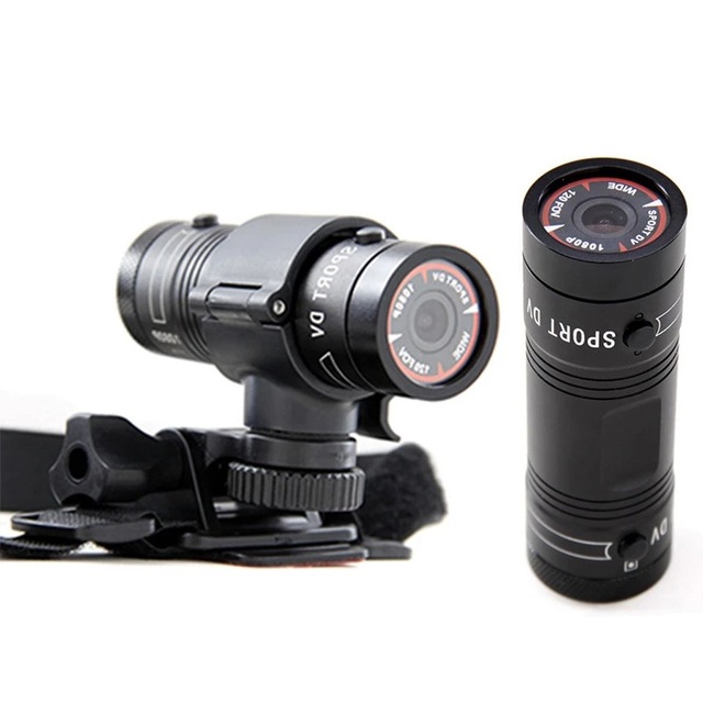 F9 Sport DV Camera Full HD 1080P Waterproof Bike Motorcycle Helmet Action DVR Video Cam for Outdoor Sports