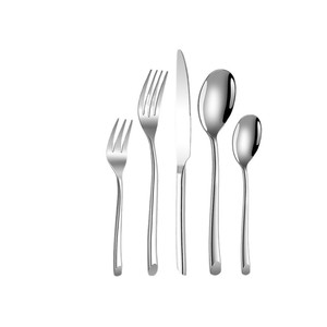Thép không gỉ <span class=keywords><strong>Flatware</strong></span> <span class=keywords><strong>Set</strong></span> sáng tạo phương tây bít tết dao nĩa tráng miệng muỗng với xiên xử lý - Product Image 2
