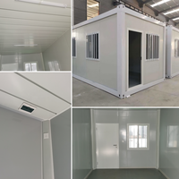 Maison conteneur préfabriquée durable de 20 pieds en panneaux sandwich, modulaire et compacte, pour Airbnb, disponible sur Alibaba pour la vente en gros en ligne