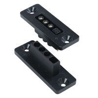 Connecteur à vis à angle droit JDS-07B 380V AC 30A à contact en cuivre plaqué or/argent IP33 pour signal et alimentation haute intensité automobile