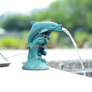 Ornamenti da <span class=keywords><strong>giardino</strong></span> per esterni dal design unico vetro di animali marini e giochi d'acqua in fibra di vetro per stagni ispirati alla natura - Product Image 1