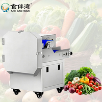 Fabrieksdirect zware, stabiele, stille, antislip, brede invoeropening, multifunctionele fruit- en groentesnijmachine, motor 220V