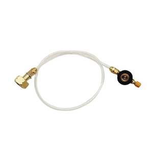 محول تعبئة غاز البروبان للتخييم في الهواء الطلق أسطوانة غاز مسطحة لمحول قارنة الخزان محول إعادة تعبئة غاز مجموعة صمام قابل للنفخ روسيا - Product Image 1