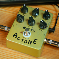 Pédale de surdrive pour guitare JOYO JF-13 AC TONE, simulation d'un amplificateur à tubes AC-30, son classique du rock britannique pour guitaristes