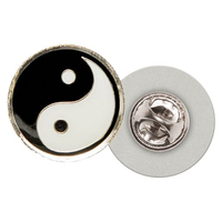 Broches de revers personnalisées en émail dur, design Yin Yang antique, pour usine de fabrication artisanale en métal, commande en gros, décoration quotidienne, cadeaux événementiels, marque