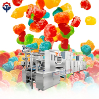Machine entièrement automatique pour la fabrication de bonbons gélifiés à bas prix, machine pour la fabrication d'ours en gélatine