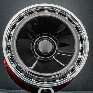 Jantes forgées rétro à déport profond en 2 pièces, ajustement parfait pour les berlines VIP old school, les camions américains classiques et les fourgonnettes VW T-series - Product Image 4