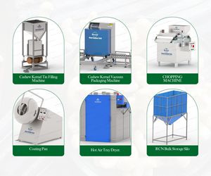 Machine à décortiquer les noix de cajou alimentée par moteur 410V, 600 kg/h, Oscar Cashew Tech - Product Image 2