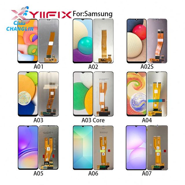 Wholesale Factory Price LCD Touch Screen 1 Year Warranty for for a Series (A01-A07) Mobile Phone Replacement Part