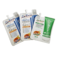 Emballage de petite taille pour échantillons, Logo personnalisé, liquide, crème faciale, pochette pour bec cosmétique, Logo personnalisé