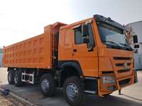 Camion à benne basculante d'occasion Sinotruk Howo 8x4, camions à benne basculante d'occasion, camions chinois à vendre
