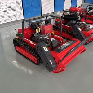 Livraison Gratuite Tondeuse Robot Diesel Industrielle Autonome 8600W 1000mm avec <span class=keywords><strong>Rouleau</strong></span> et Chariot à Chenilles Certifiée CE - Product Image 5