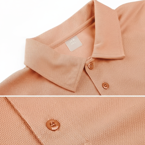 Polos Polo T-Shirt Hommes Imprimé Coton Tricot Classique D'affaires À Manches Courtes Fit pour Femmes Casual Style Coton Piqué Polo - Product Image 1