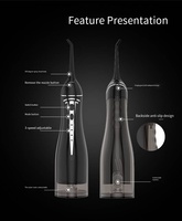 Nettoyeur de dents électrique portable - Hydropulseur pour éliminer le tartre, idéal pour un usage domestique