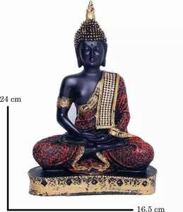 พระพุทธรูปเรซิ่นสำหรับสวน พระพุทธรูปนั่งสมาธิ ของตกแต่งภายในบ้าน ของขวัญทางจิตวิญญาณ ของขวัญป้องกันภัยแบบไทย ของตกแต่งบ้านแบบพุทธ - Product Image 2