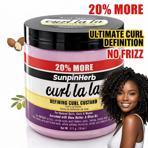Crème-gel coiffante bio naturelle pour boucles, sans résidus, tenue moyenne, hydratante, pour cheveux afros secs, boucles et spirales - Product Image 3