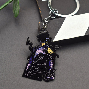 11 Designs Solo <span class=keywords><strong>Manga</strong></span> Porte-clés en alliage métallique, pendentif, collier, <span class=keywords><strong>accessoires</strong></span> de mode de dessin animé d'anime - Product Image 4