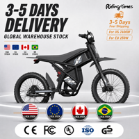 Vélo électrique intelligent Ridingtimes US BR EU Stock avec capteur intelligent, batterie au lithium 48V, moteur haute vitesse, 3 vitesses, pour adultes