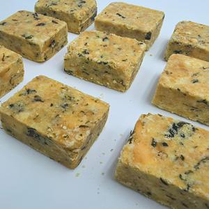 Barras de proteínas de alta energía con sabor a sésamo y algas crujientes OEM/ODM, caja de glucosa salada dura, bolsa, raciones de comida de emergencia, galletas - Product Image 2
