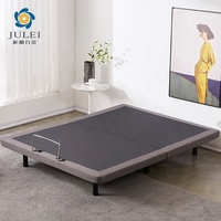 Cadre de lits simples réglables électriques fendus de taille de reine européenne moderne pliable pour chambre à coucher