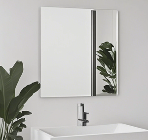 Feuille de <span class=keywords><strong>miroir</strong></span> moderne transparent pour la décoration murale en verre rectangulaire anticorrosion de taille personnalisée pour les tentures murales de salon de chambre <span class=keywords><strong>à</strong></span> coucher - Product Image 2